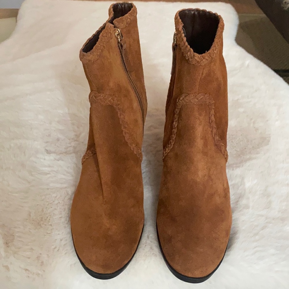 Schulz Rust Suede Ankle Boot - image 1